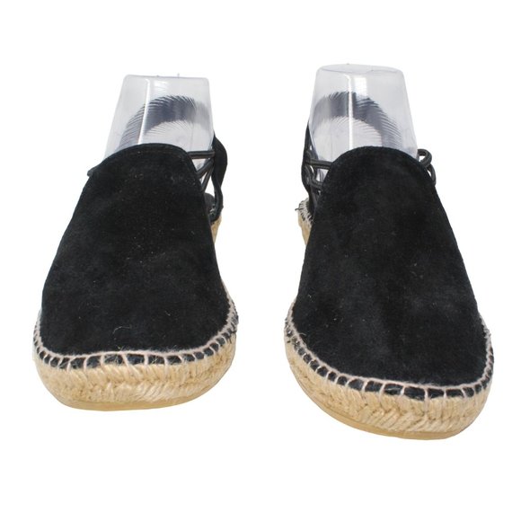 Toni Pons Womens Size 10.5 Nuria Black Suede Espadrille Slip On Sandals - Picture 3 of 16